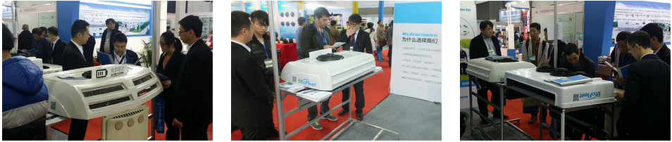 EcoFleet Sleeper Cab Air Conditioner And Refrigeration System At 2015 AAC China